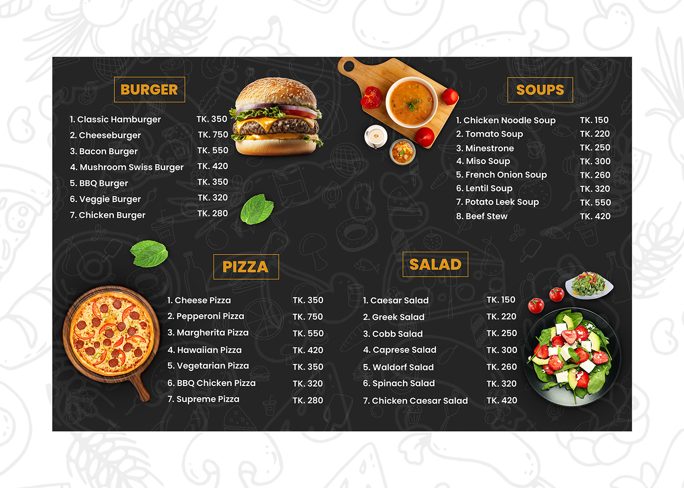 food menu restaurant flyer menu design cafe restaurant restaurant menu food flyer restaurant menu design