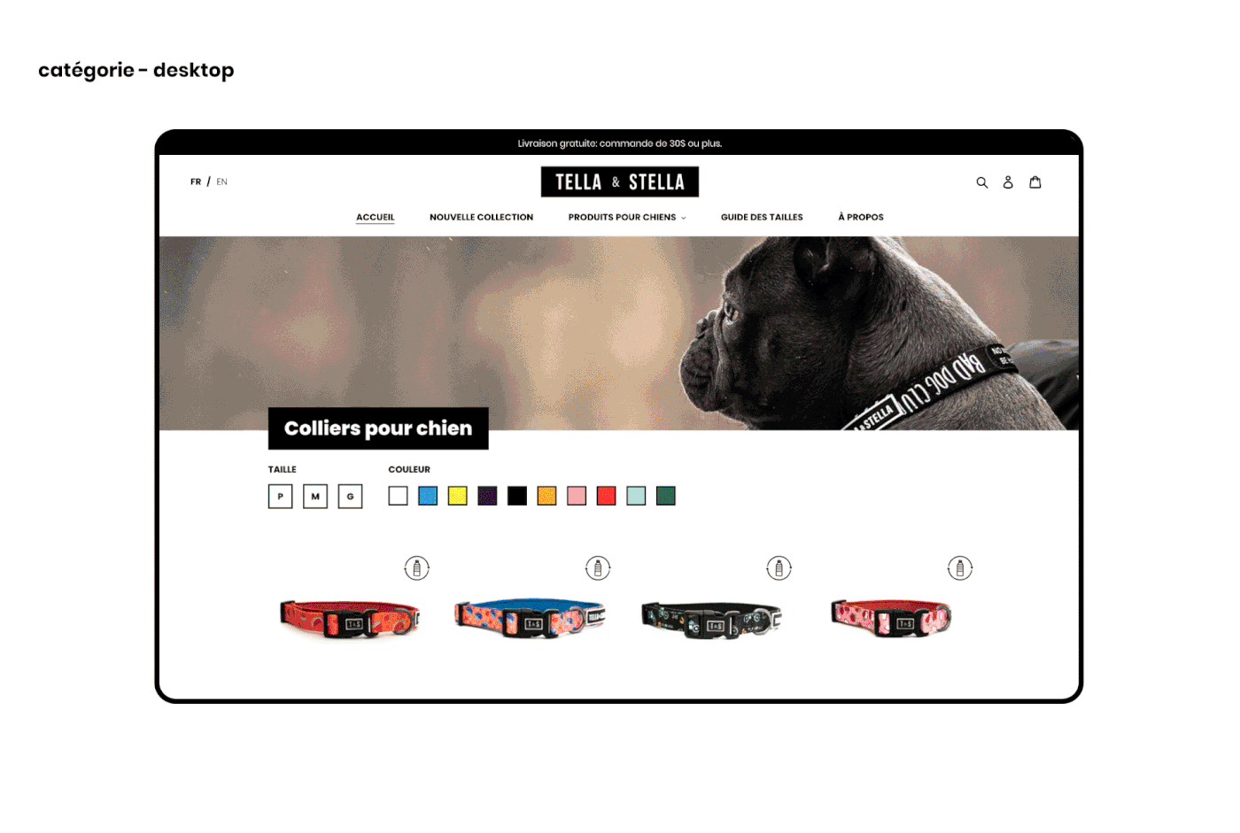 design dog interaction UI ux Web Website