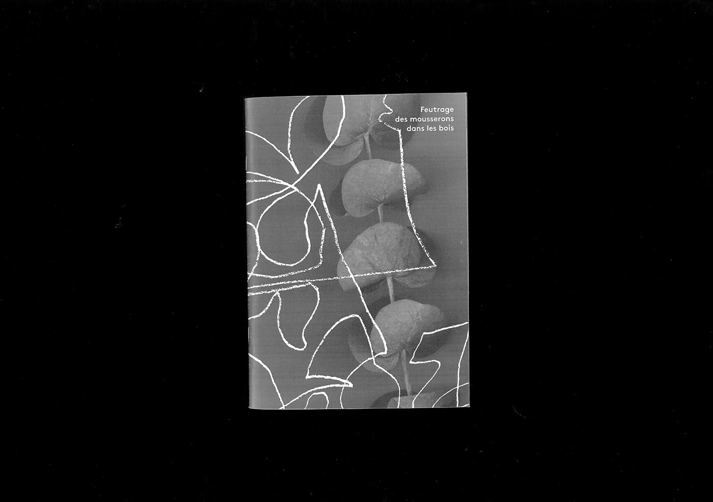 fanzine black and white edition publication plants photo graphic design  b&w