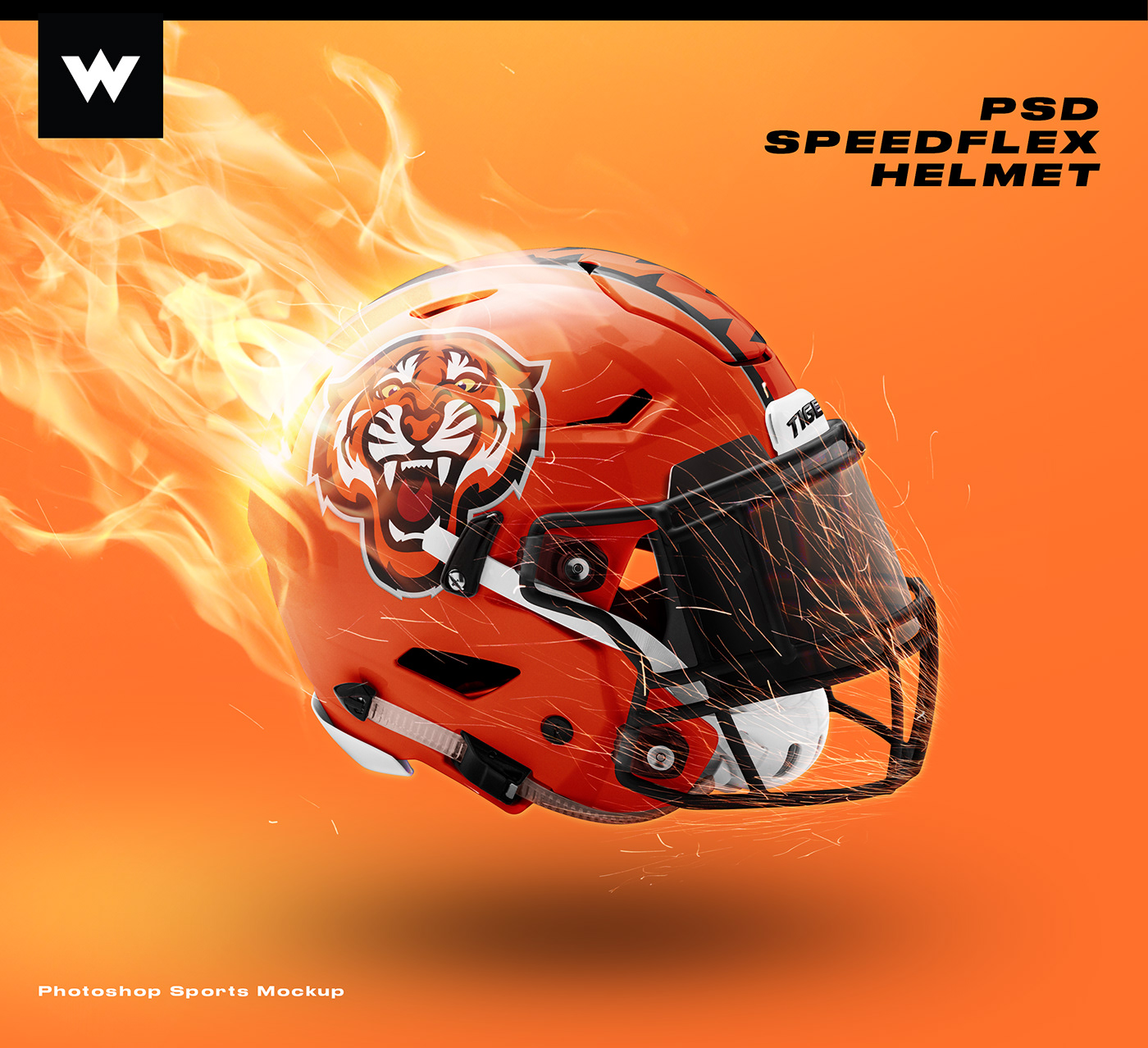 Download NFL Speedflex Helmet Mockup PSD & Tutorial on Behance