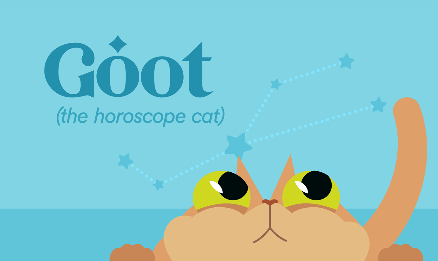 Goot the horoscope cat intro image