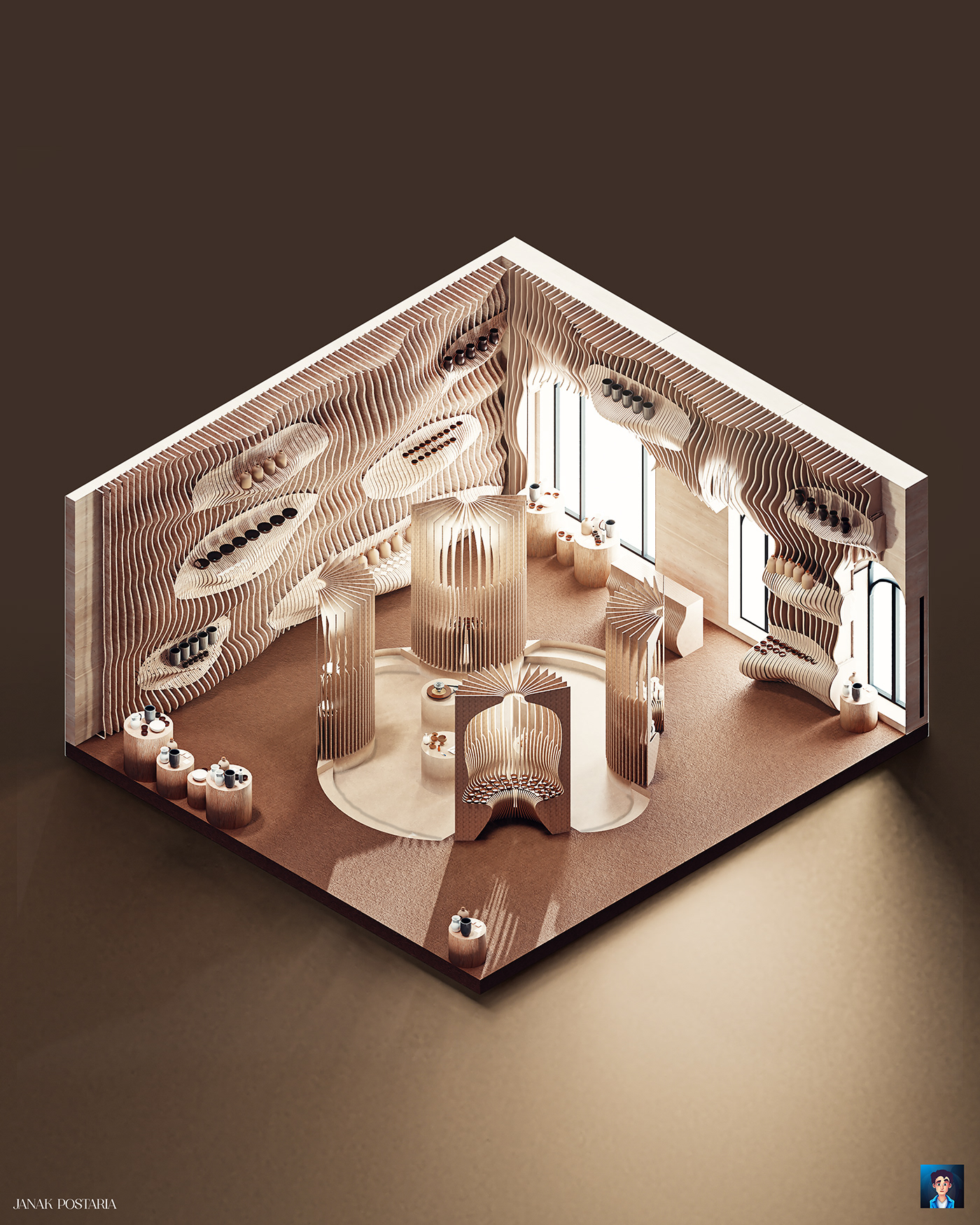 3D 3dmodeling 3dvisualization architecture archviz artwork interior design  Render Retaildesign storedesign