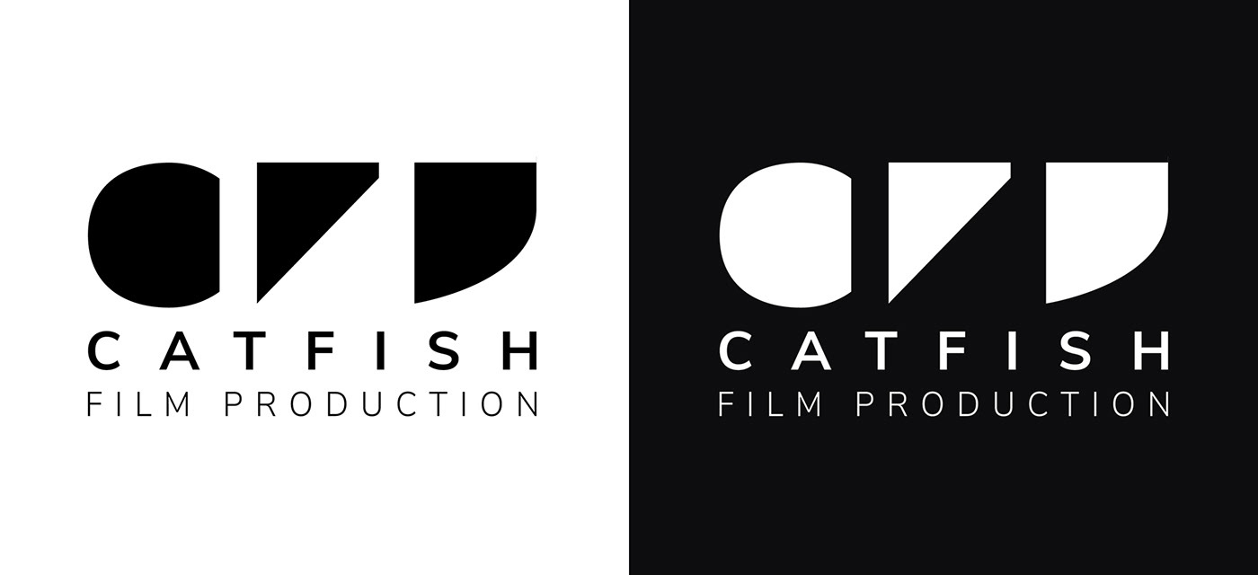 brand identity branding  catfish logo Logo Design logo designer logos Logotype videography visual identity