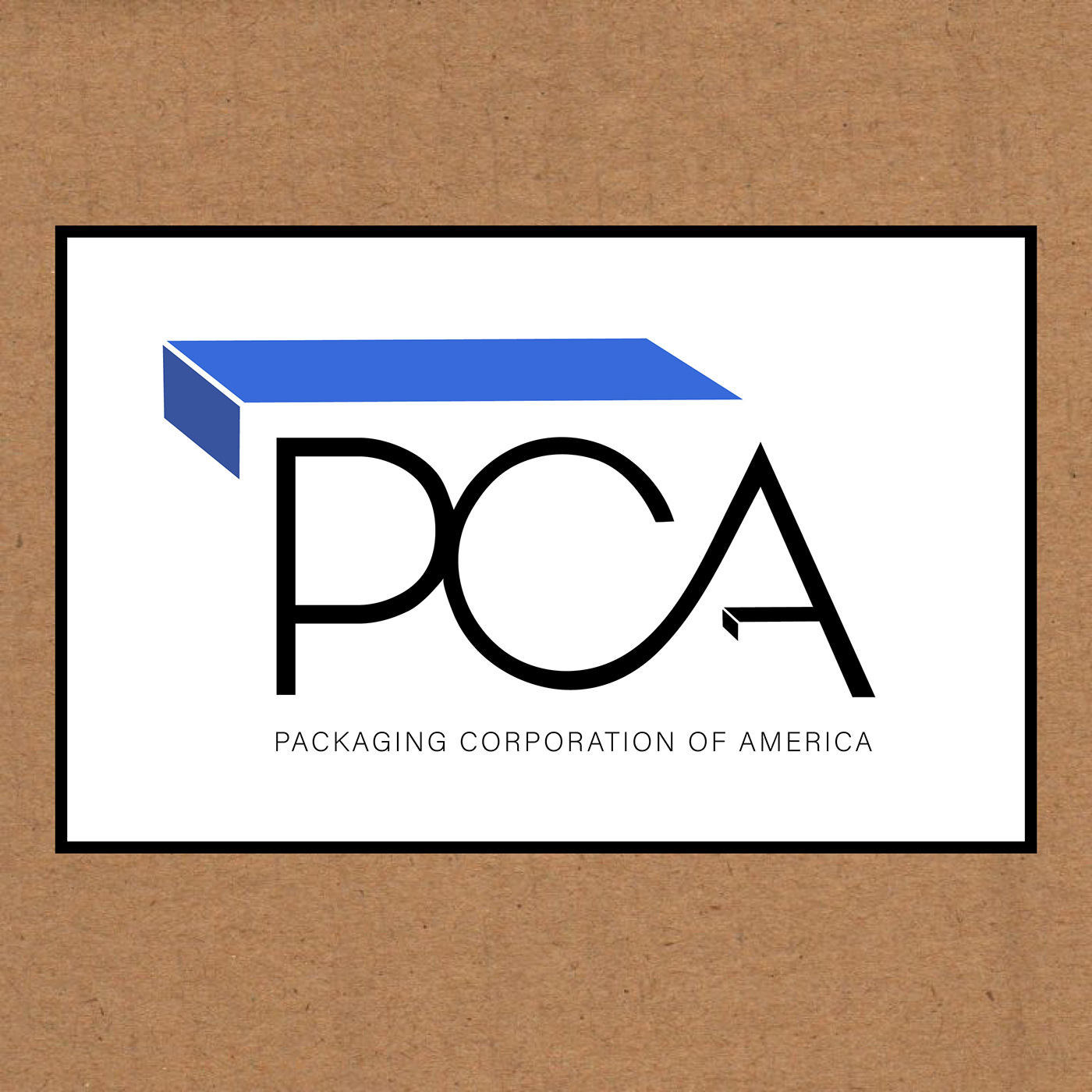 branding  logo paper Packaging Rebrand identity PCA cardboard brand adobeawards