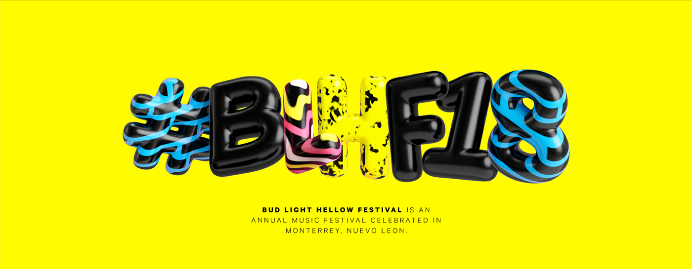 Hellow Music Festival maroon5 music grouplove tyler the creator poster line-up concert branding 