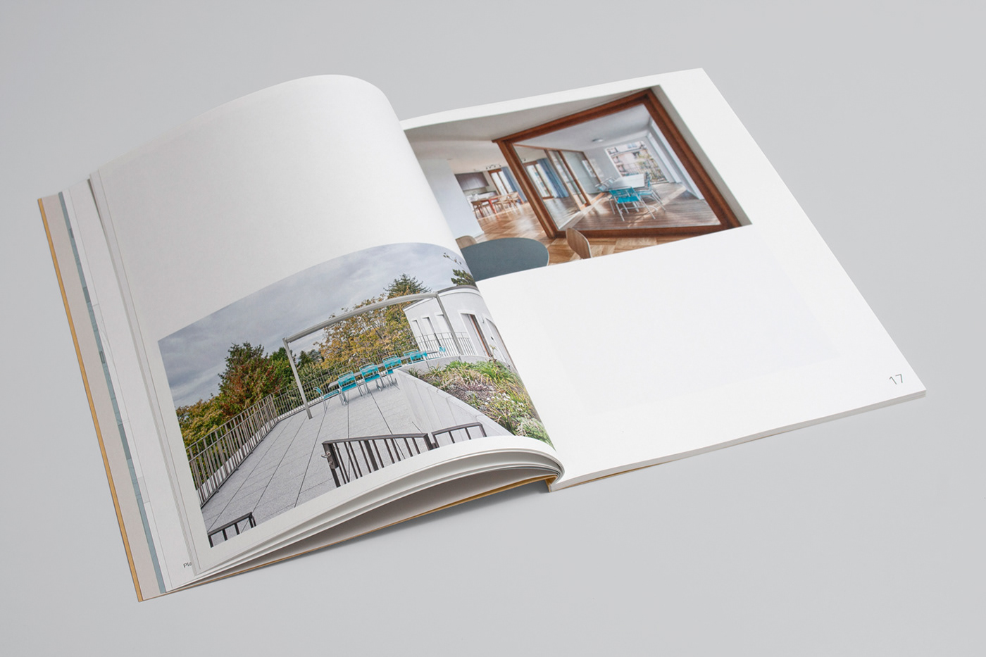 architects book Layout swiss