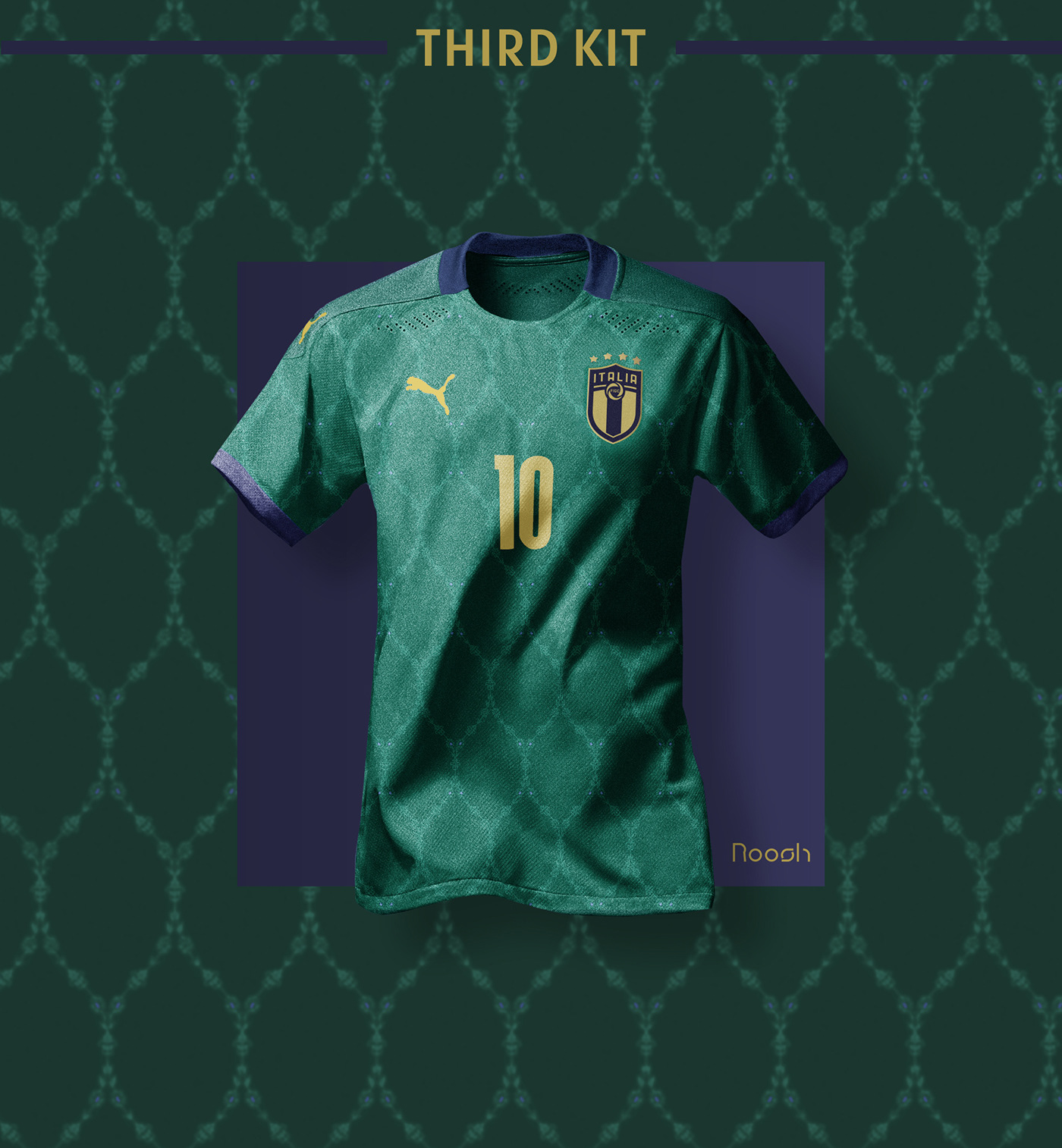 Italy puma Football kit Soccer Kit design concept sport brands Fashion  football