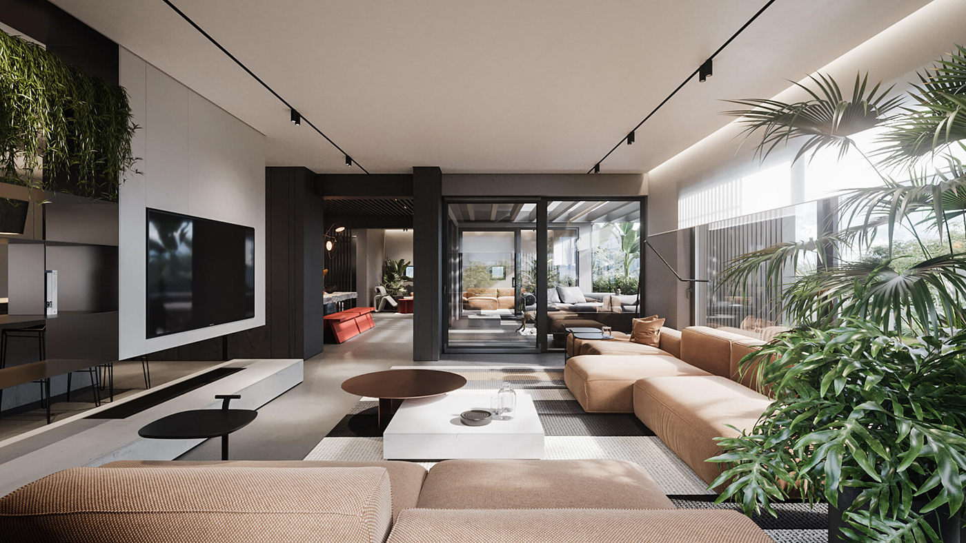 design hi-light hilight Interior living minimal zahorodnii