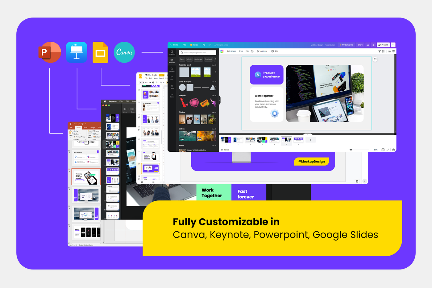 business free identity pitch deck Powerpoint PPT presentation presentation template Technology template
