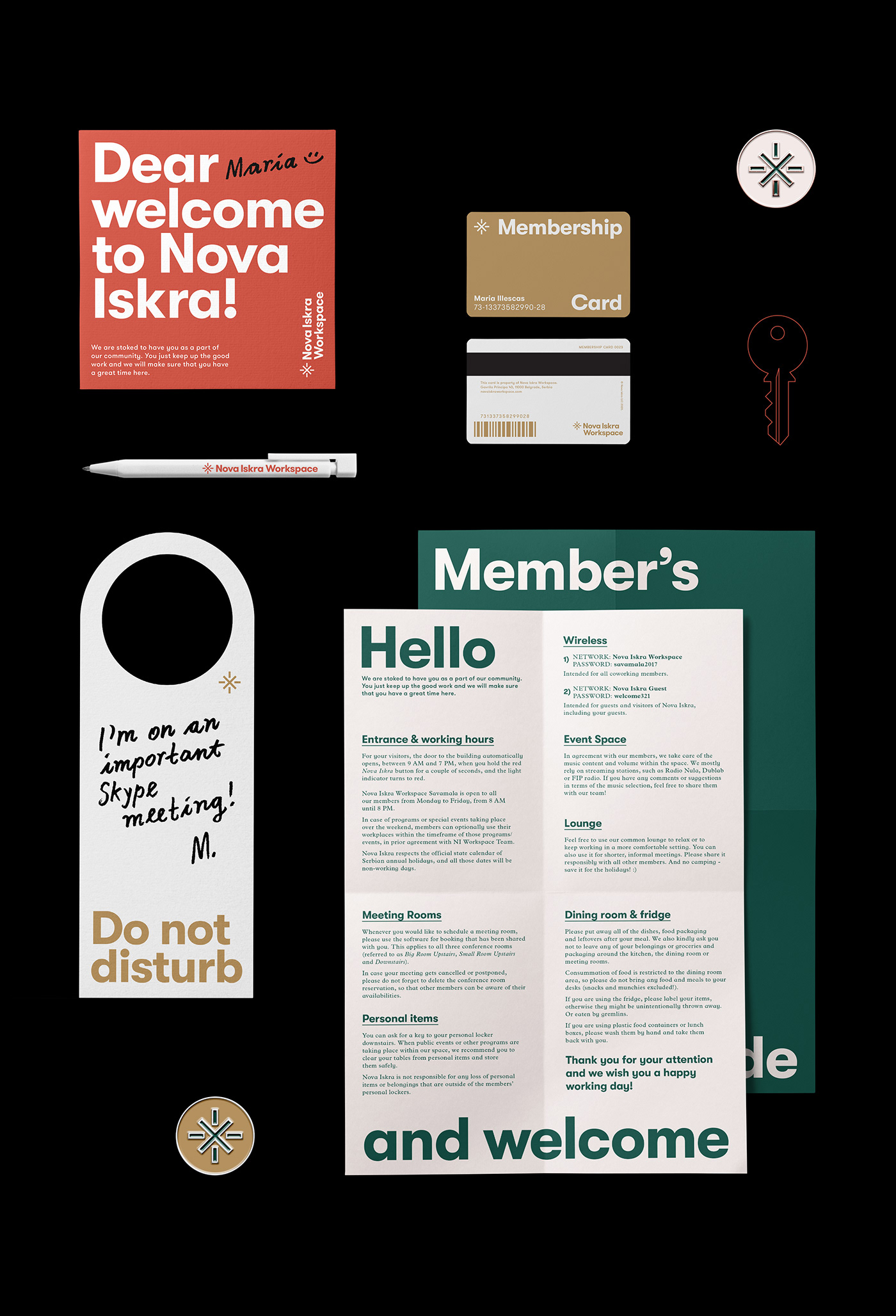Blog branding  coworking design identity merchandise Stationery UI/UX Website workspace