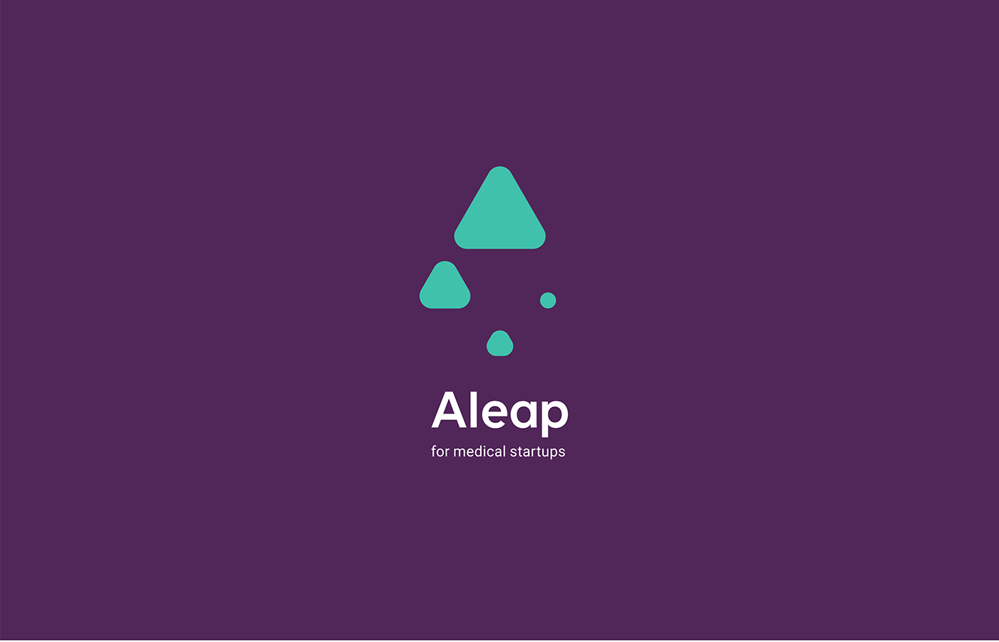 Aleap pattern logo purple visual identity graphic design  Interior stationary