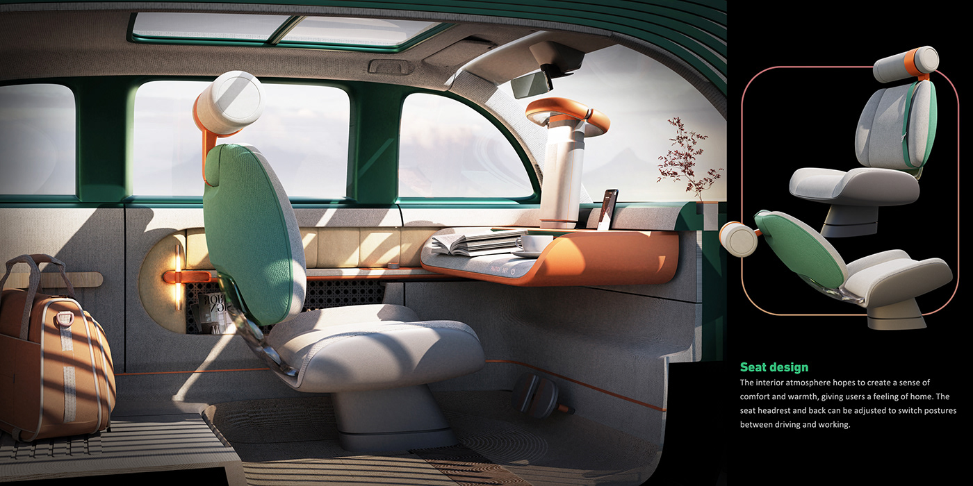 car car design citroen interior design  concept automotive   exterior bolt Interior blender