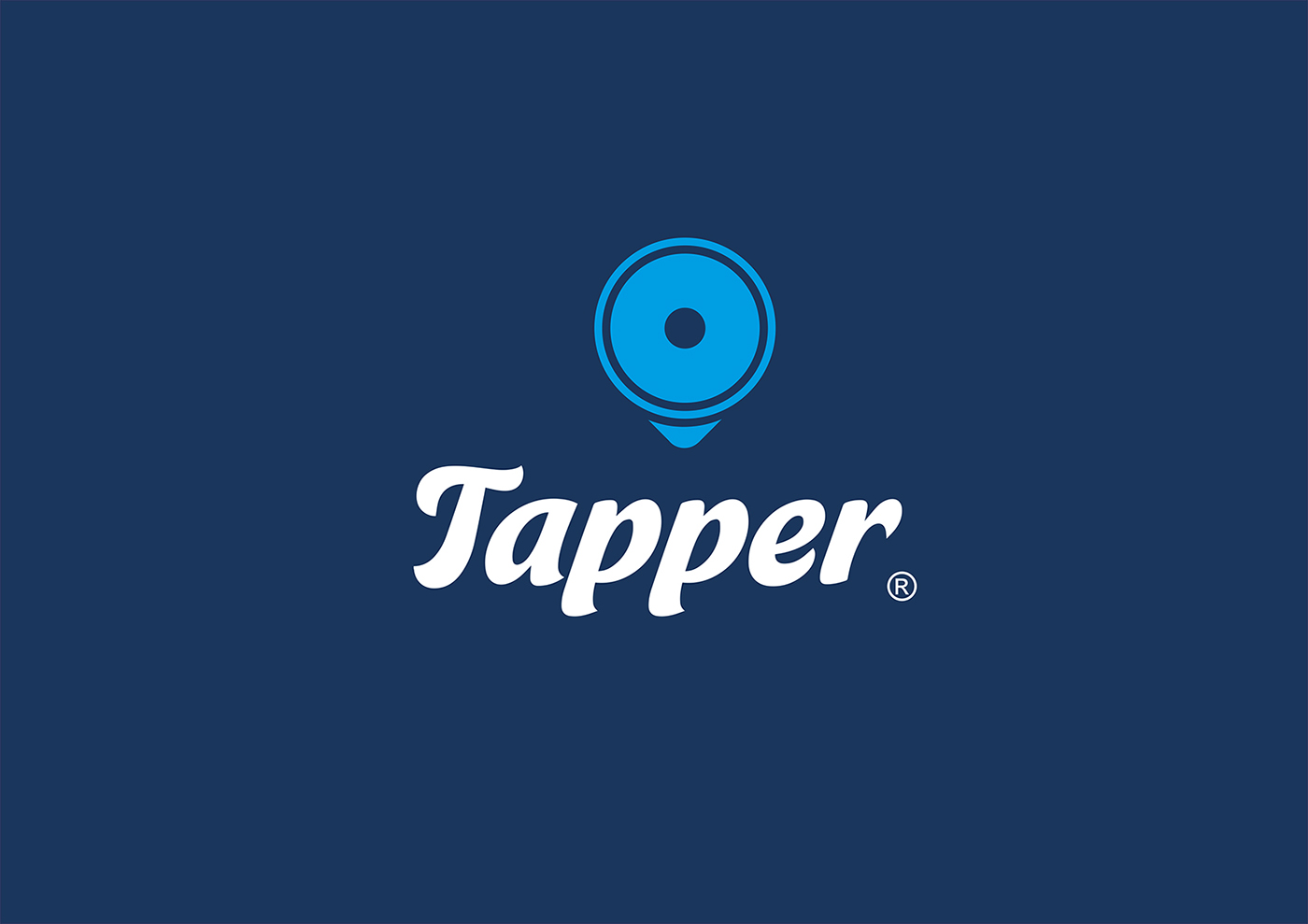 app tapper share deisgn social blue tupperware tupper aplication aplicación mobile smartphone