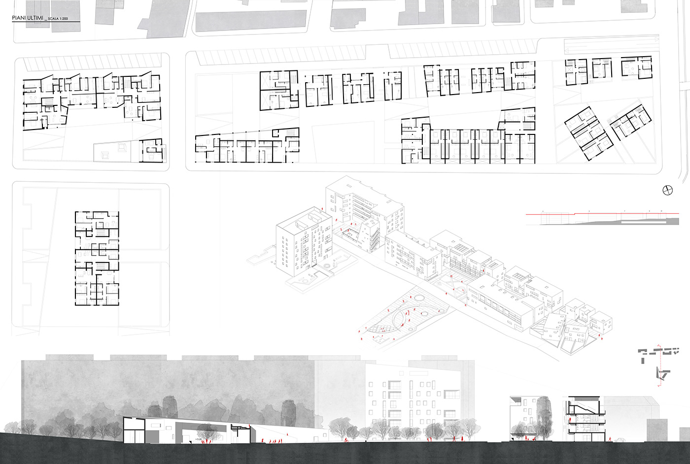 architecture architettura Urban Design city tesi final project University roma Italy master's thesis