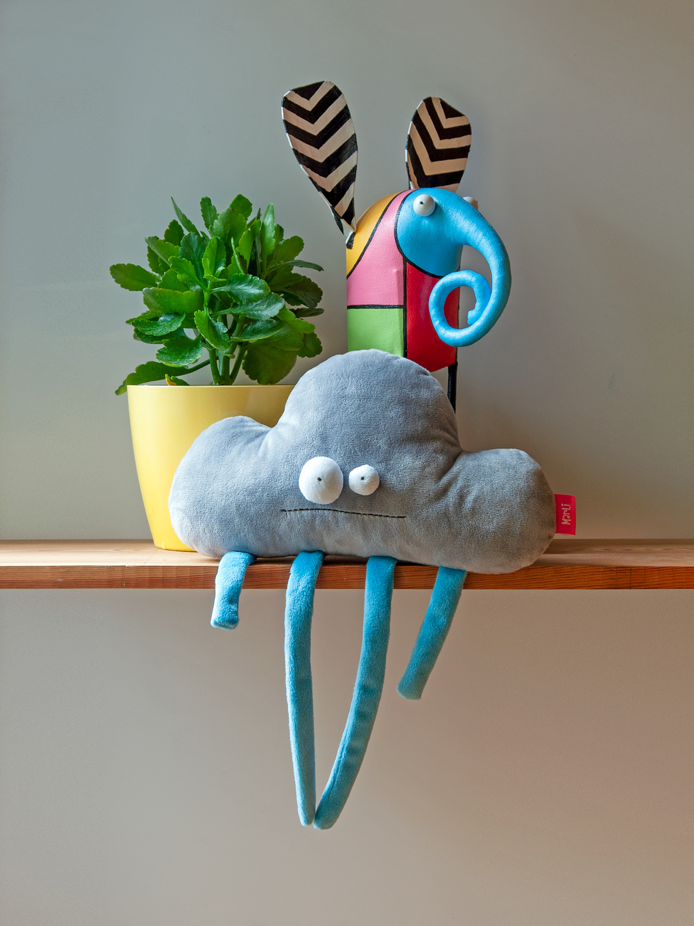 Character design  colorful concept art elephant home decor painting   Pop Art sculpture art textile toy