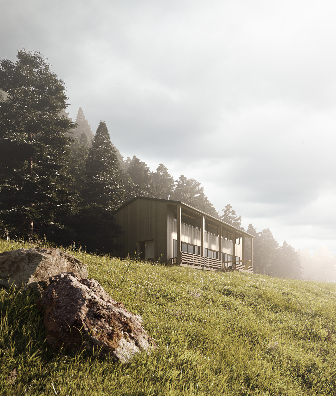 corona render  3ds max openvisual architects