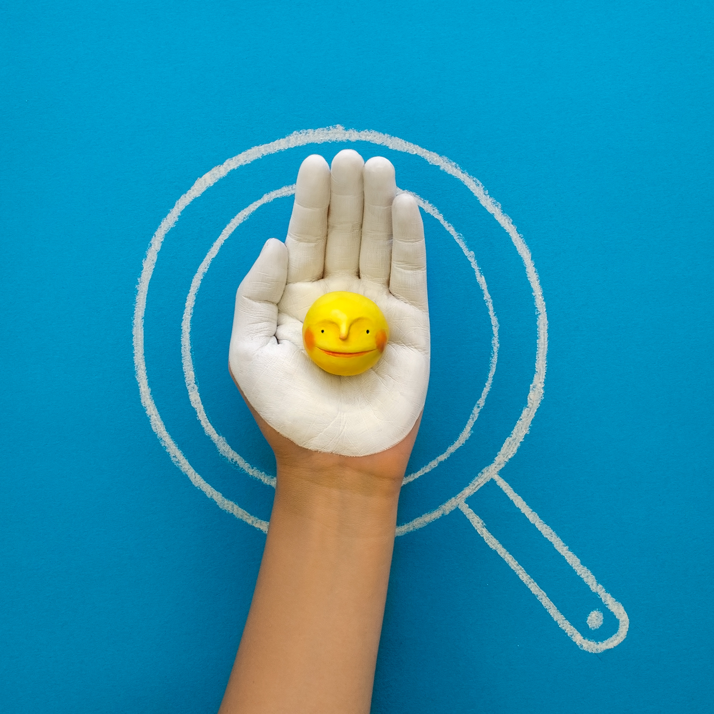 Emoji prop egg tactile Character