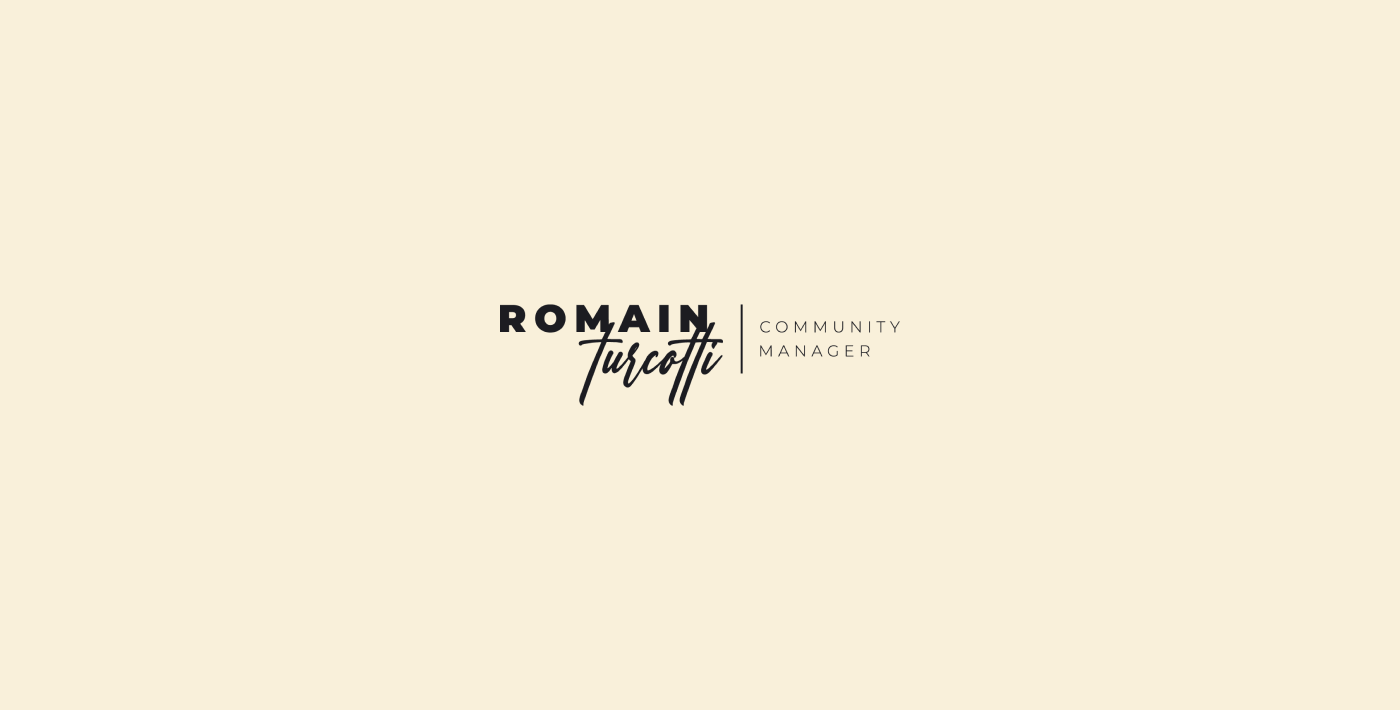 Logo of Romain Turcotti, community manager