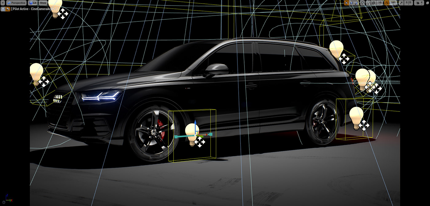 Audi q7 Unreal Engine