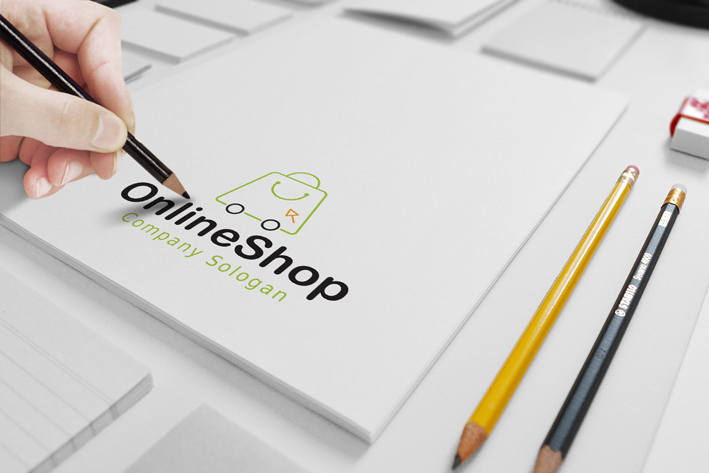 branding  custom logo e-shop e-shopping E-Store Logo ecommerce logo logo Logo Design online shop logo online store