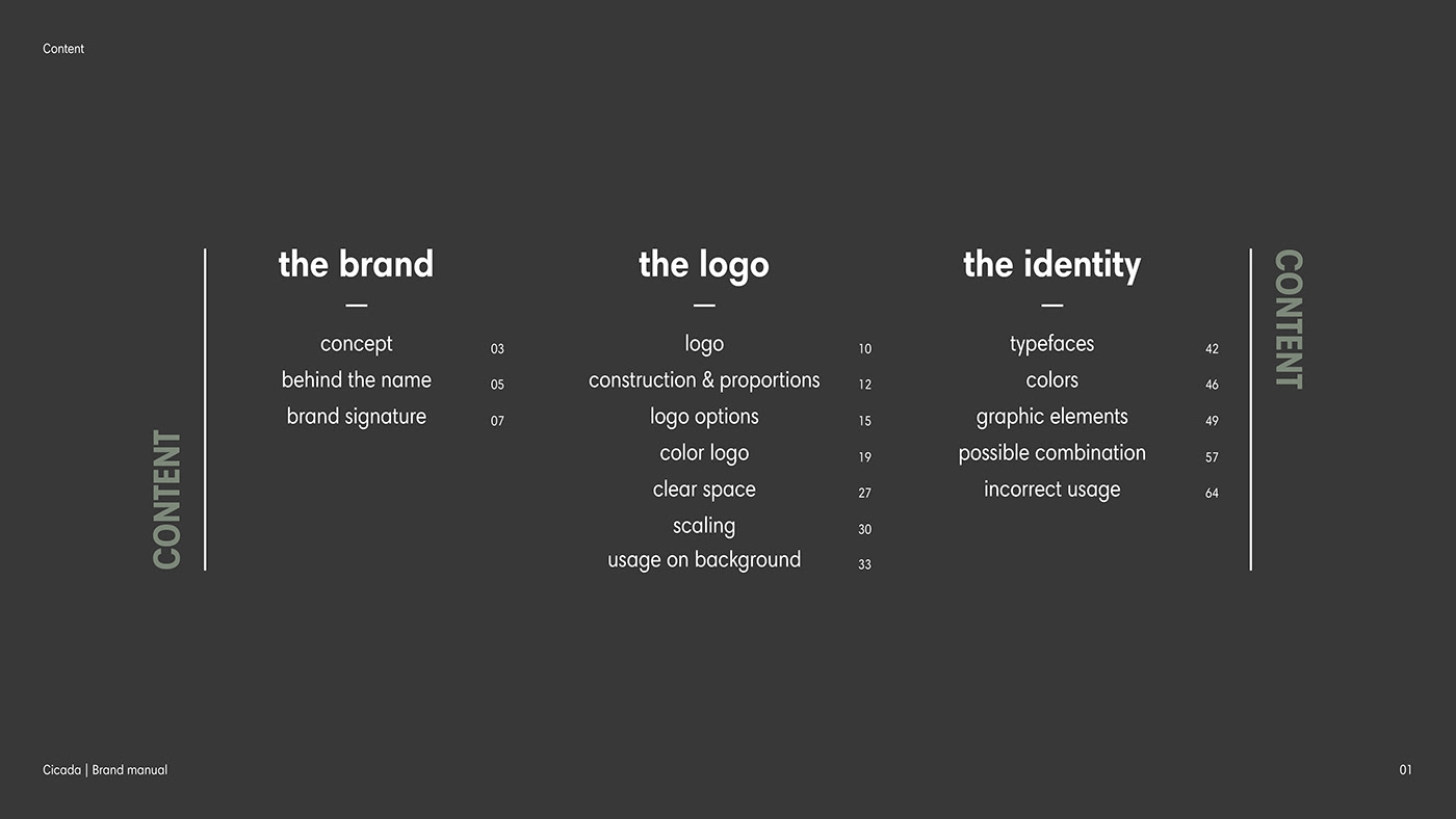resto bar brand manual branding  naming concept