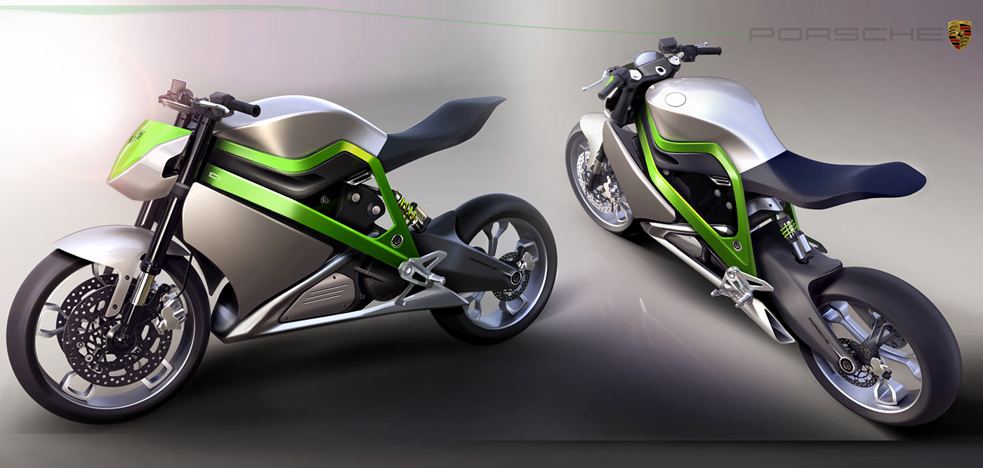 portfolio transportation design motorbike Ducati BMW motorcycle electric concept Bike