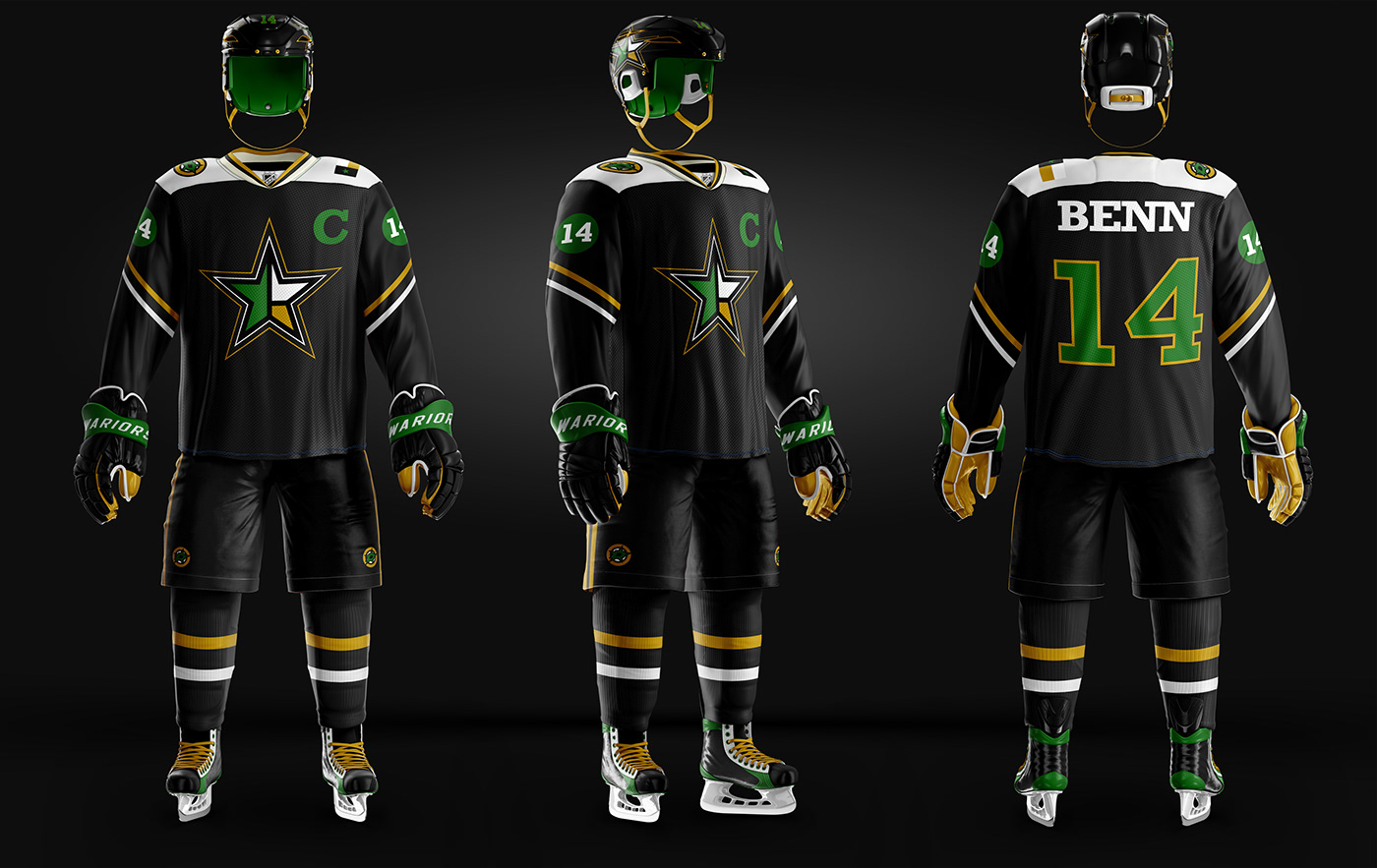 concepts hockey Jersey Design NHL Rebrand redesign sports templates uniform