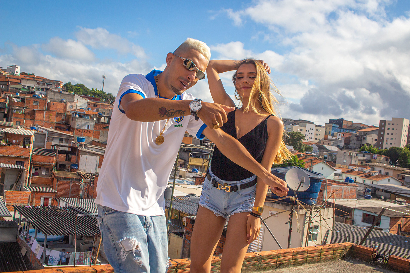 music video making of favela são paulo blonde beauty music Funk trap