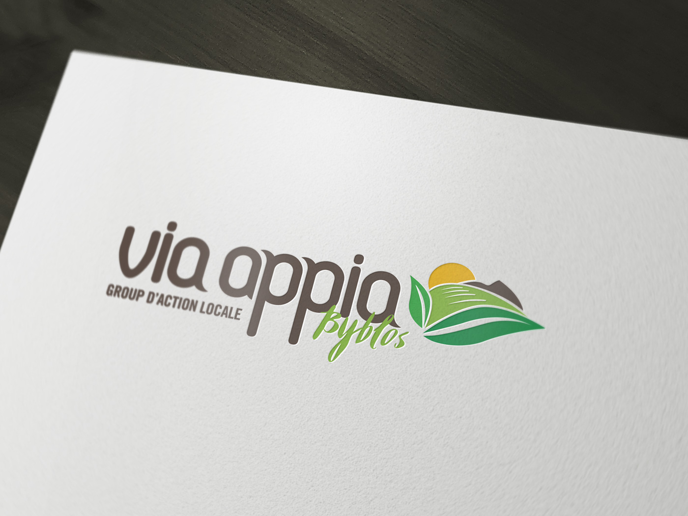 Via appia rebranding design green Food  eco