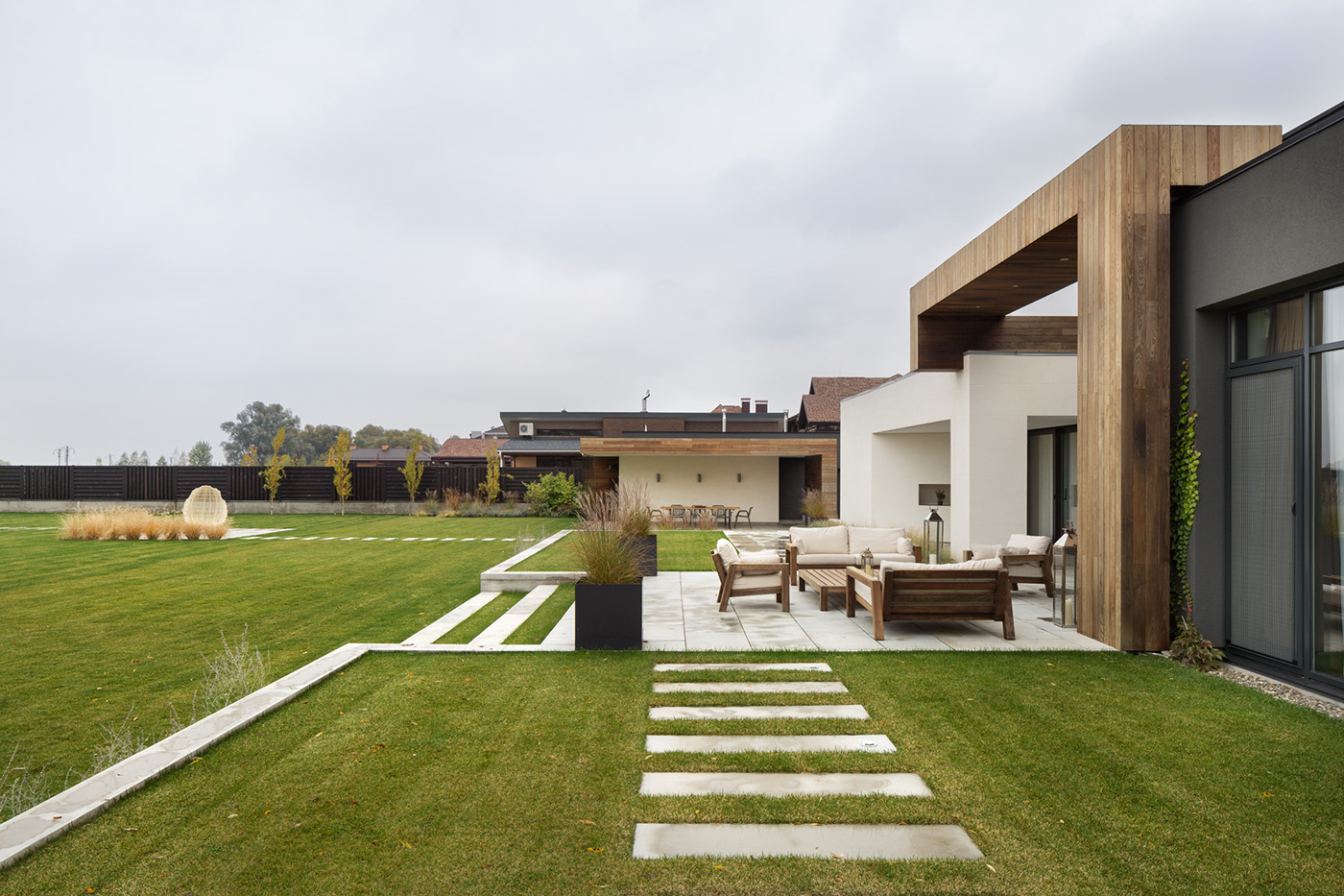 Residence house Riverside minimal Minimalism Landscape Design contemporary