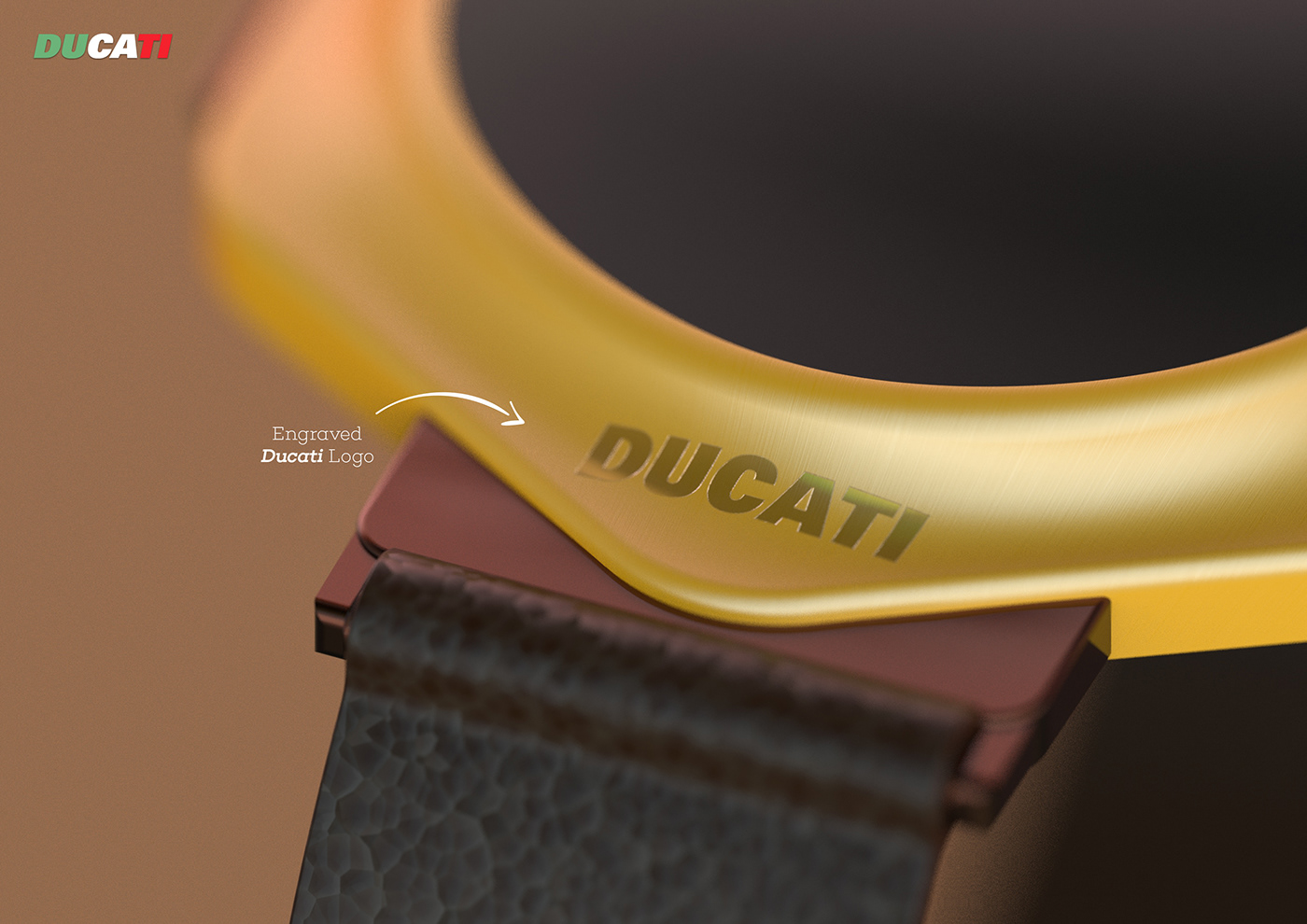 Ducati watch smartwatch product design  watch design industrial design  Watches keyshot photoshop Rhinoceros 5.0