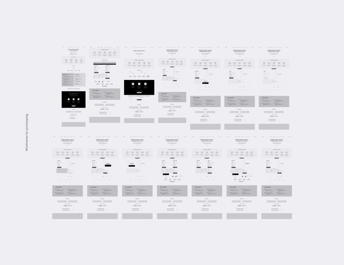 user experience ux screenflow Webdesign ILLUSTRATION  flat housing branding  identity