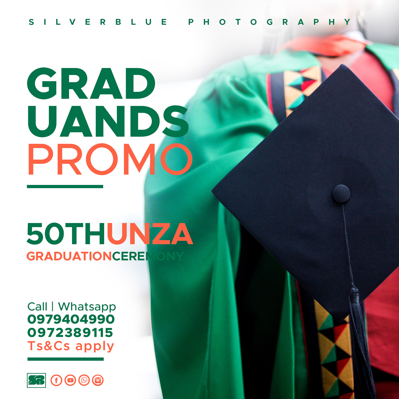 degree graduation Illustrator Photography  photoshop school SilverBlue University unza Zambia