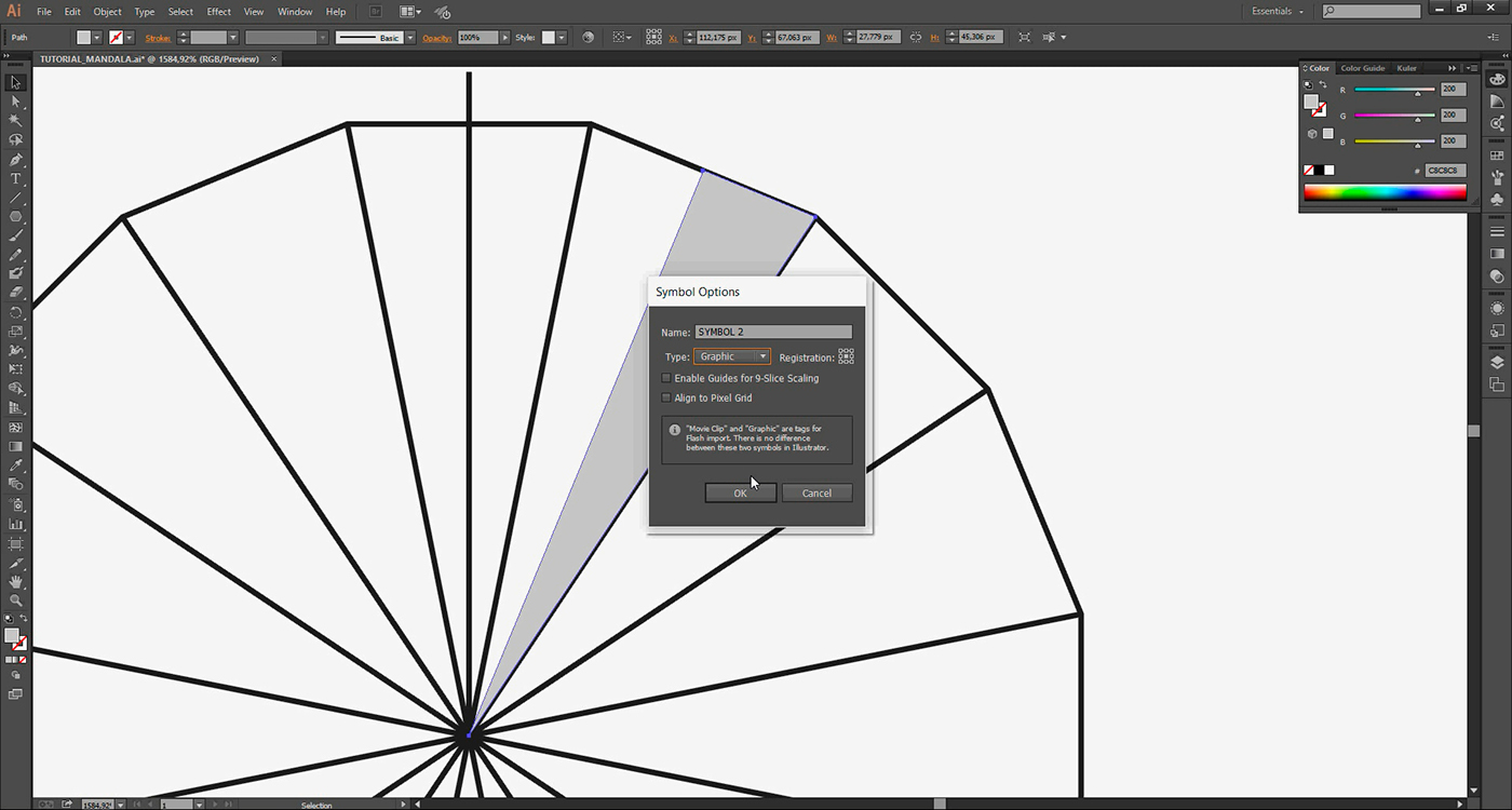 Mandala tutorial Mandalas line art geometry simmetry symbol how to Create