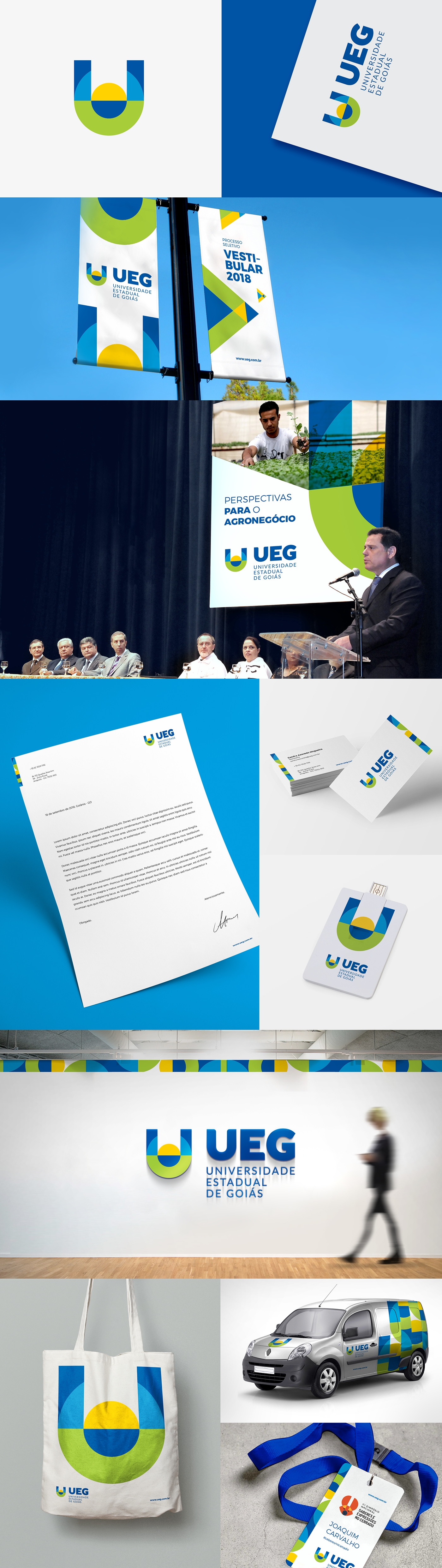 branding  redesign University Education logo Brasil school design identity Conquest