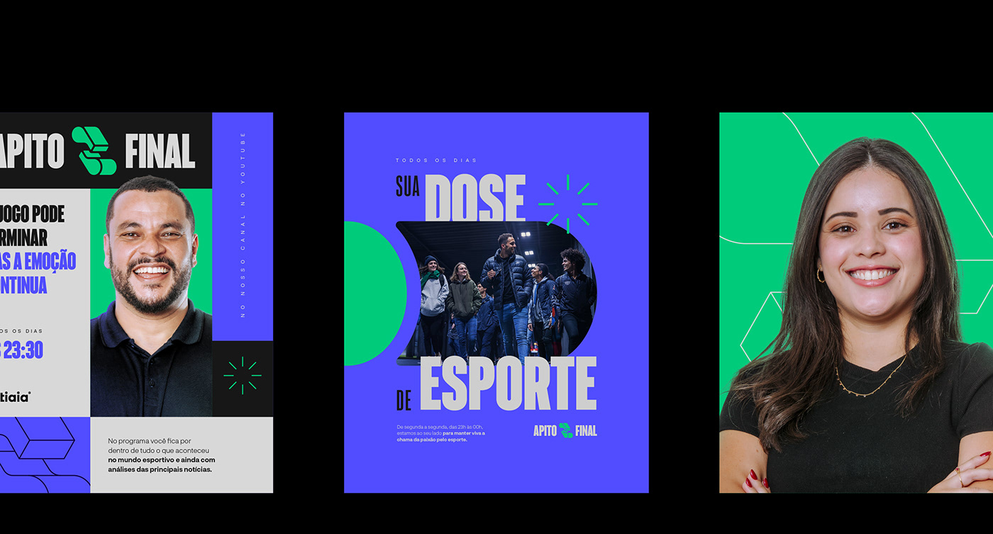 brand identity soccer broadcast logo futebol visual identity brand Logo Design marketing   futebol brasileiro