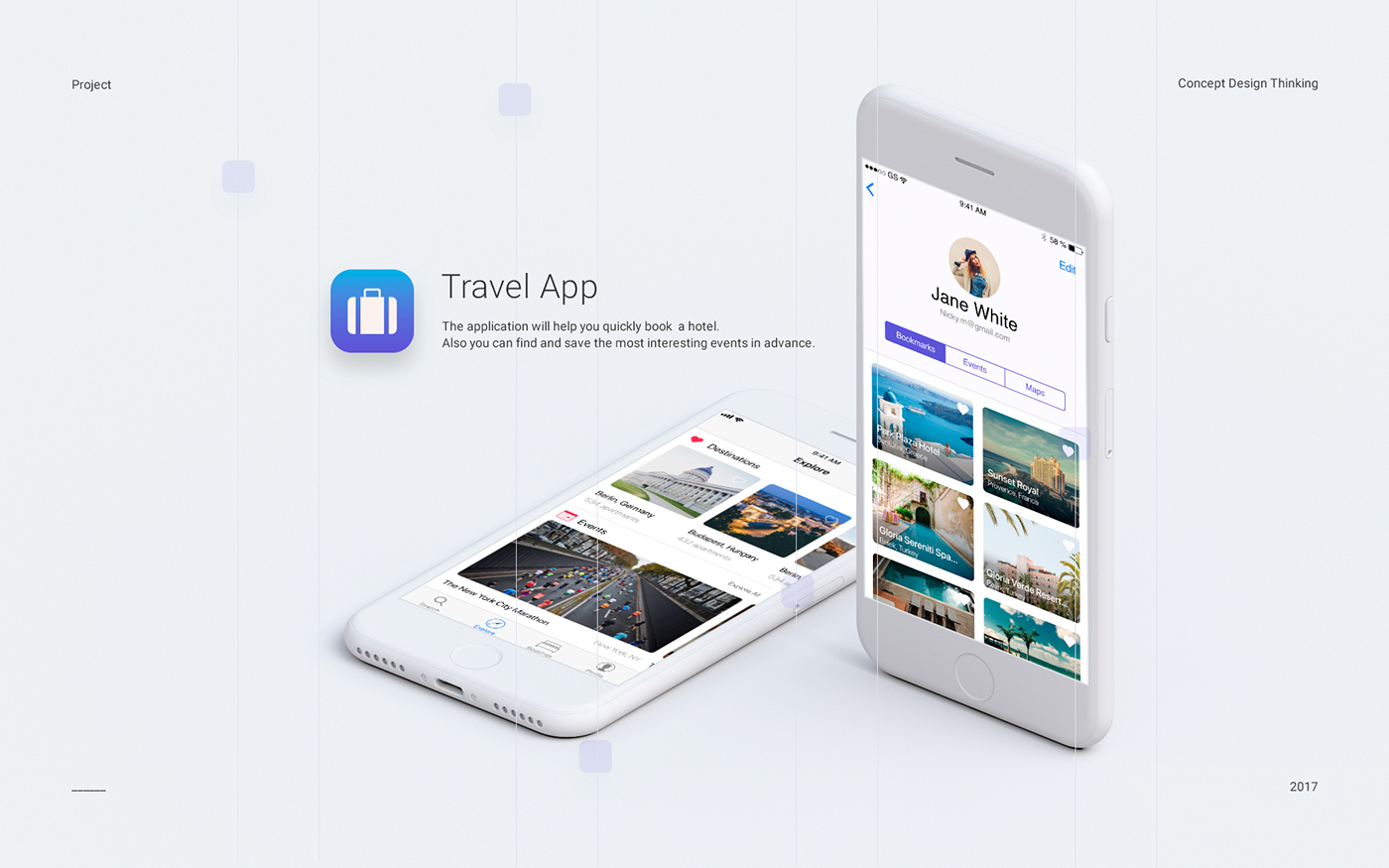 mobile app ux UI design Travel prototype branding  Event flow