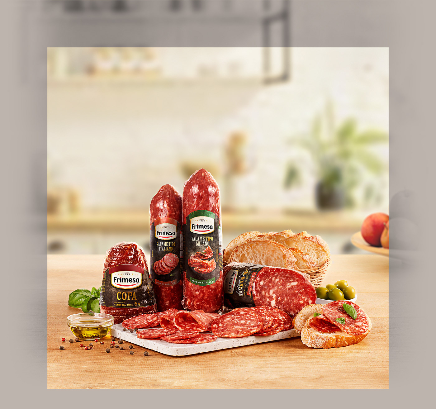 Advertising  aperitivo brie Cheese gourmet Packaging provolone queijo salame salami