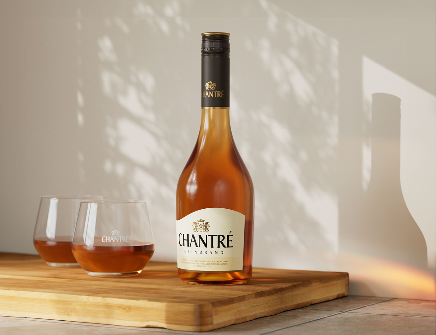 Packaging Cognac Spirits drinks Label brand identity Logo Design