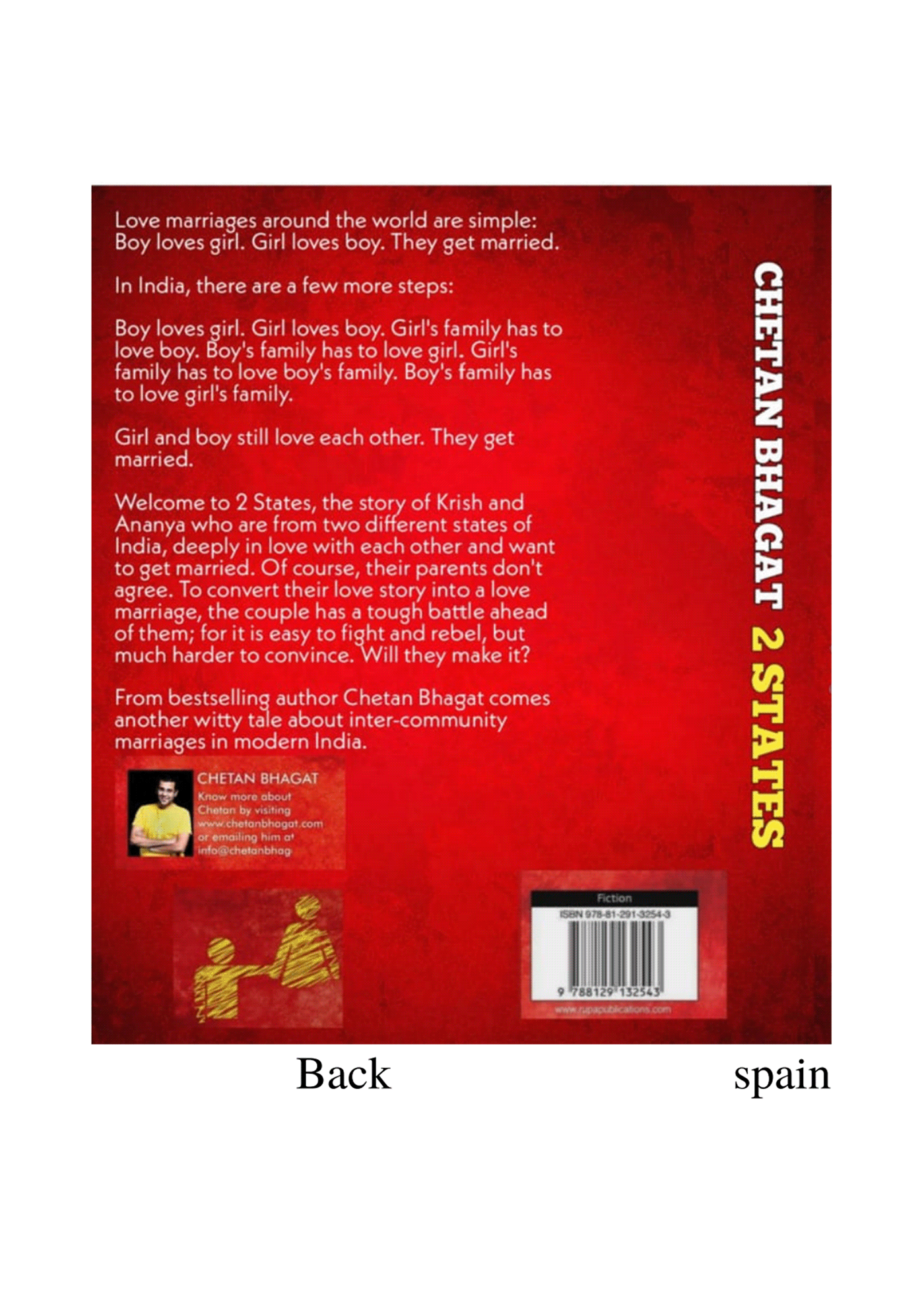 book cover redesign Chetan Bhagat's Books