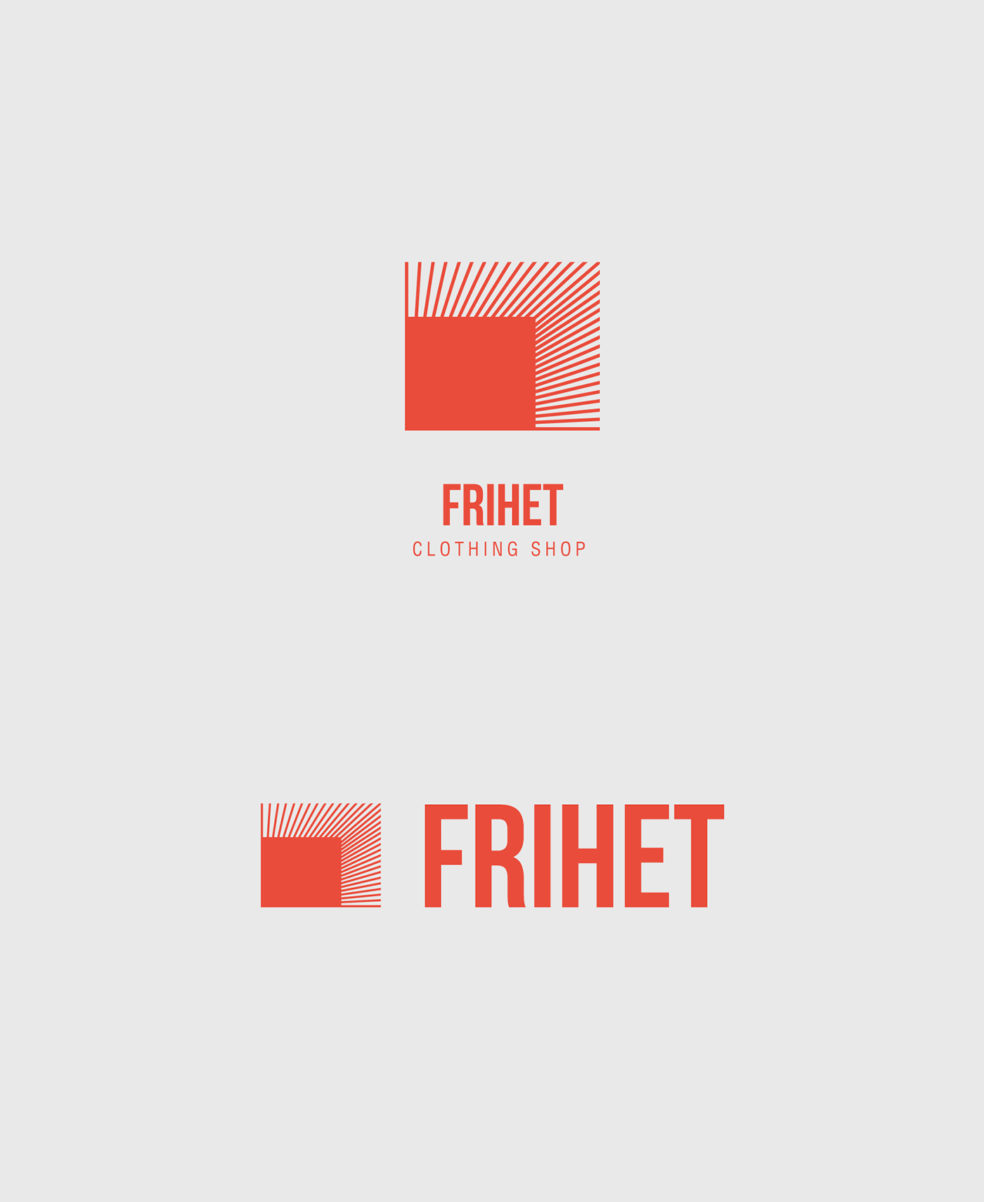 Frihet logo Sun free clothing shop