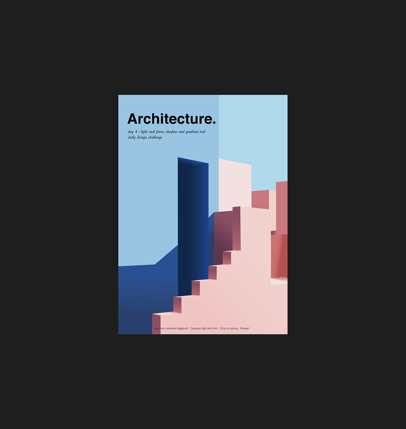 architecture daily design design challenge Illustrator poster Poster Design 海報設計