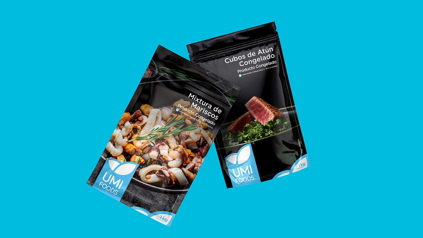 animacion brand branding  burguer fish Food  Nuggets Packaging shrimp social media