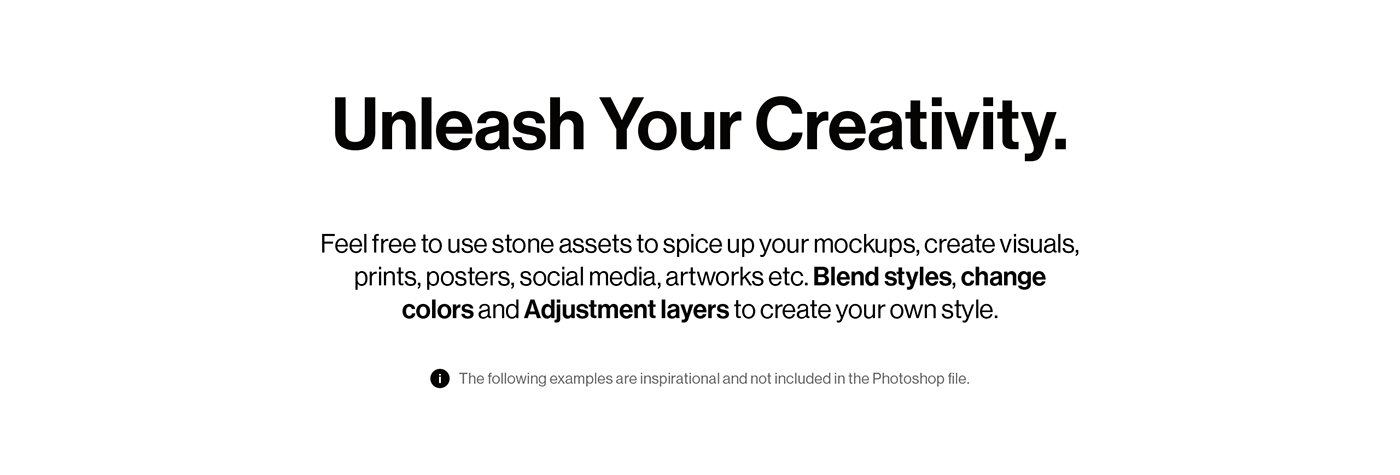 photoshop Mockup template stone rock texture creative Product Photography moss Nature