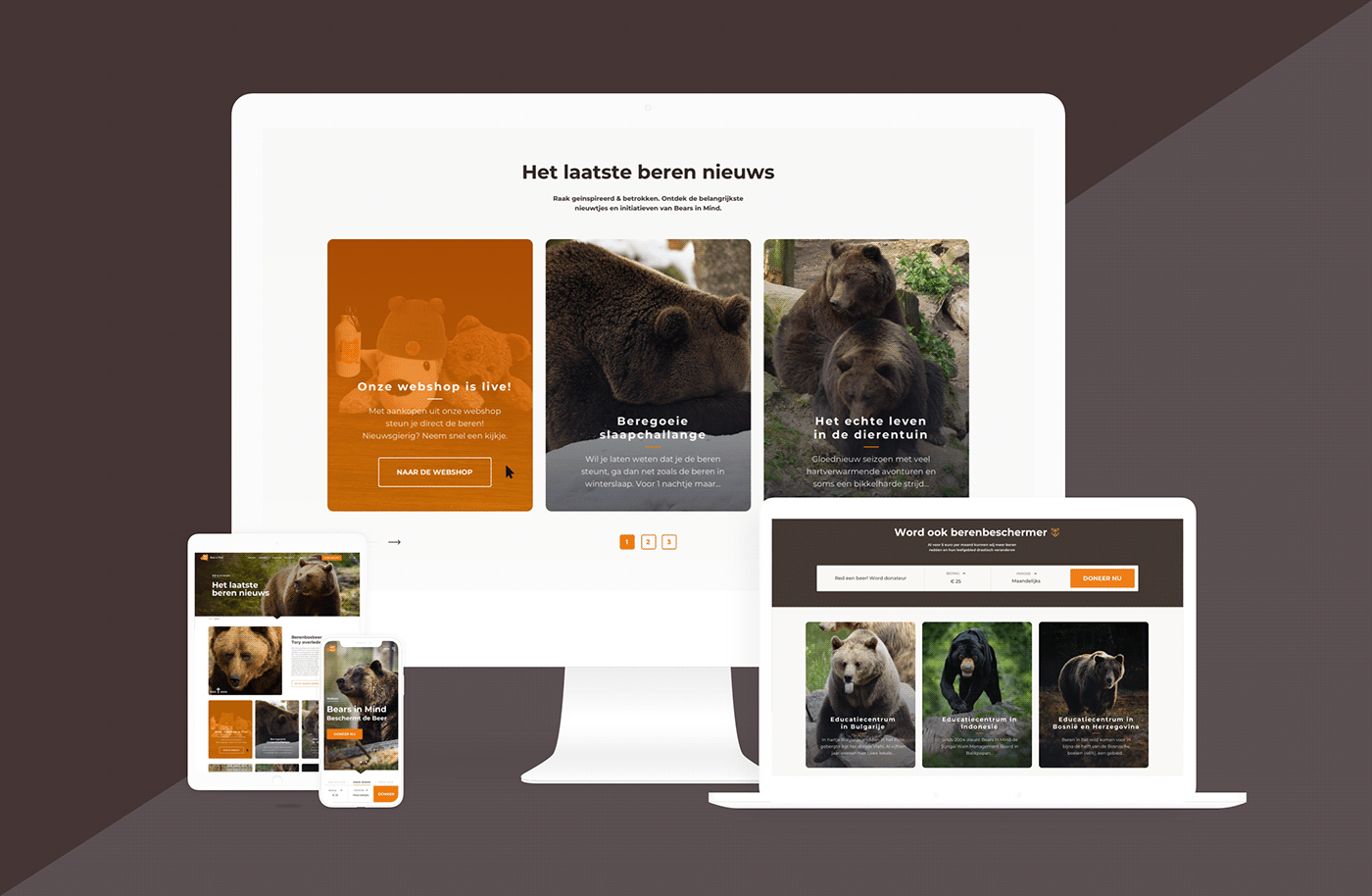 animal brand identity charity design flyer ui design UI/UX ux Web Design  Website