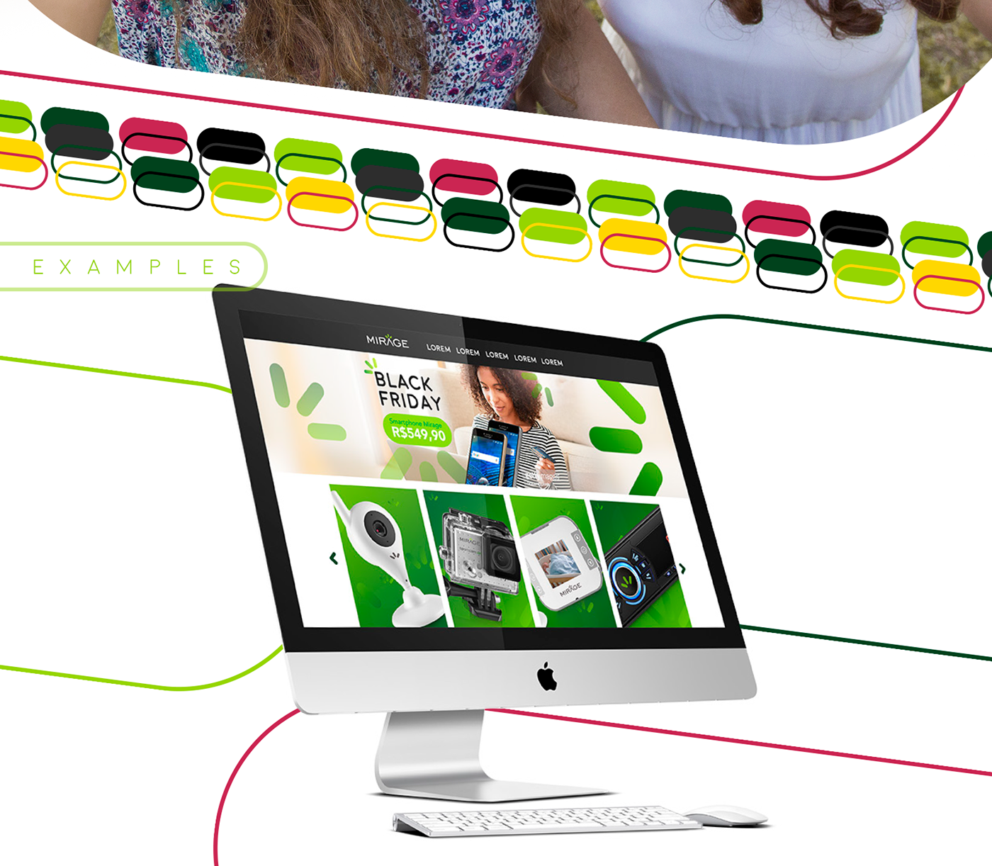 rebranding branding  redesign brand mirage gradient tendencie tendencies Technology colorful