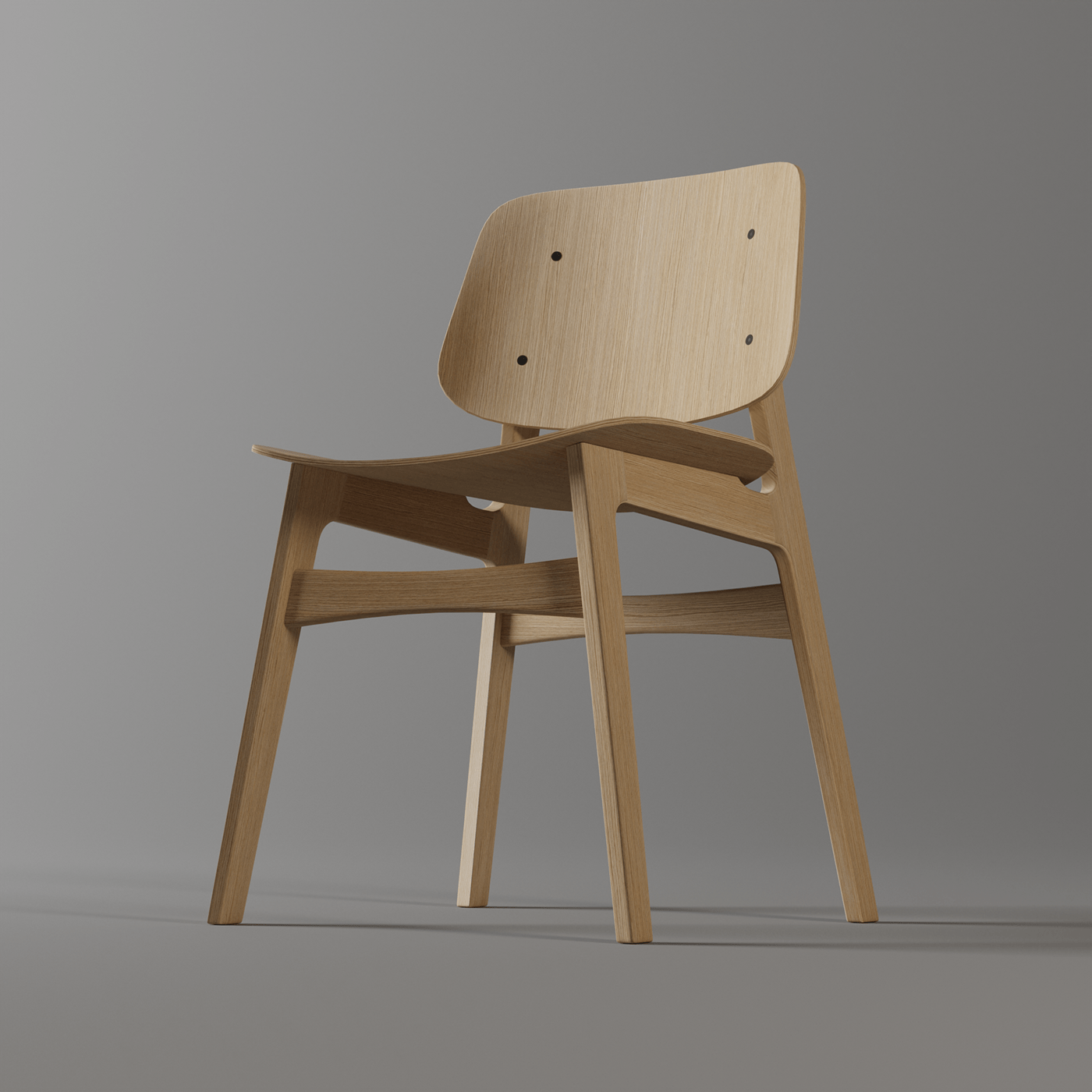 3D 3d modeling blender blender3d chair design furniture product product design  wood