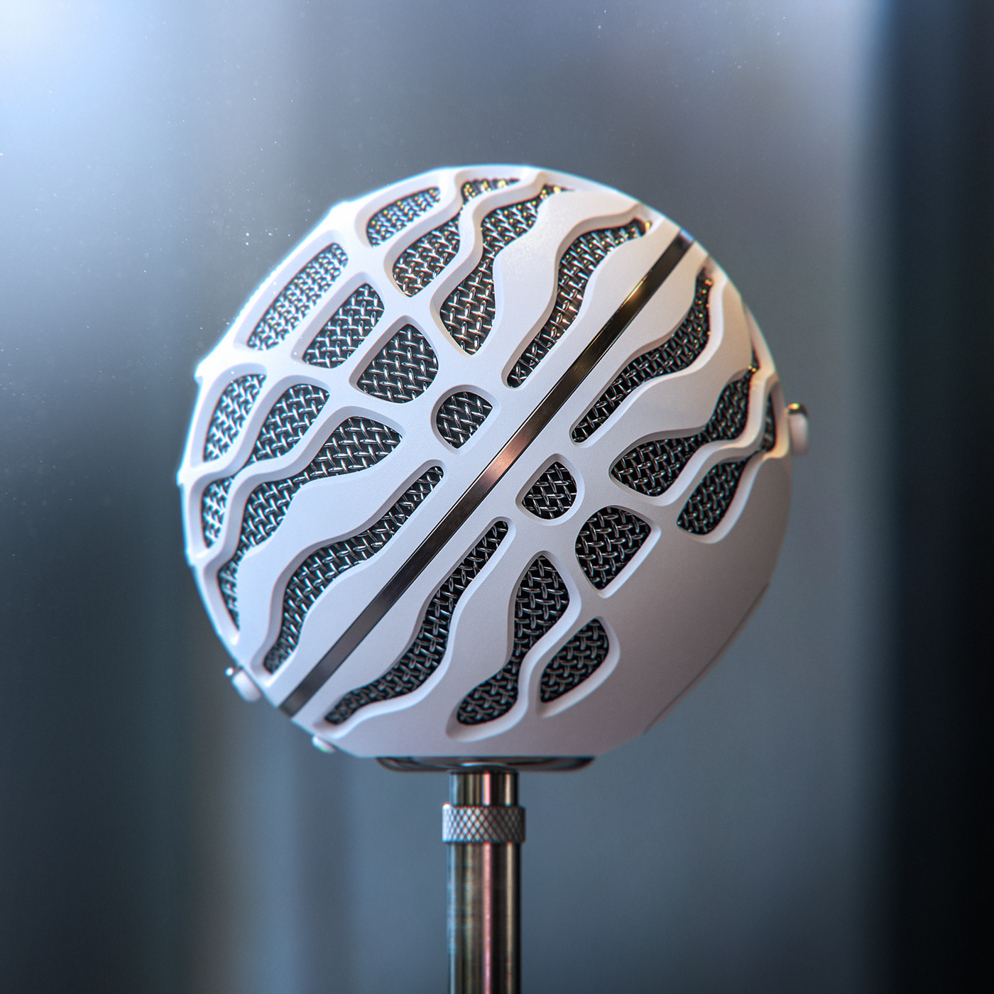 cad rendering visualization design CGI Render inspiration modern microphone 3D