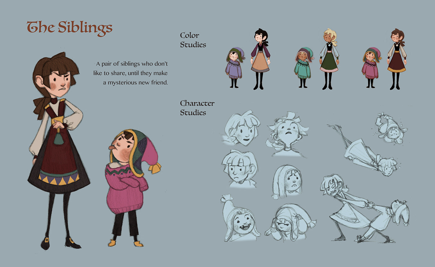 Character design  animation  ILLUSTRATION  fantasy character studies Color Styling kid's media