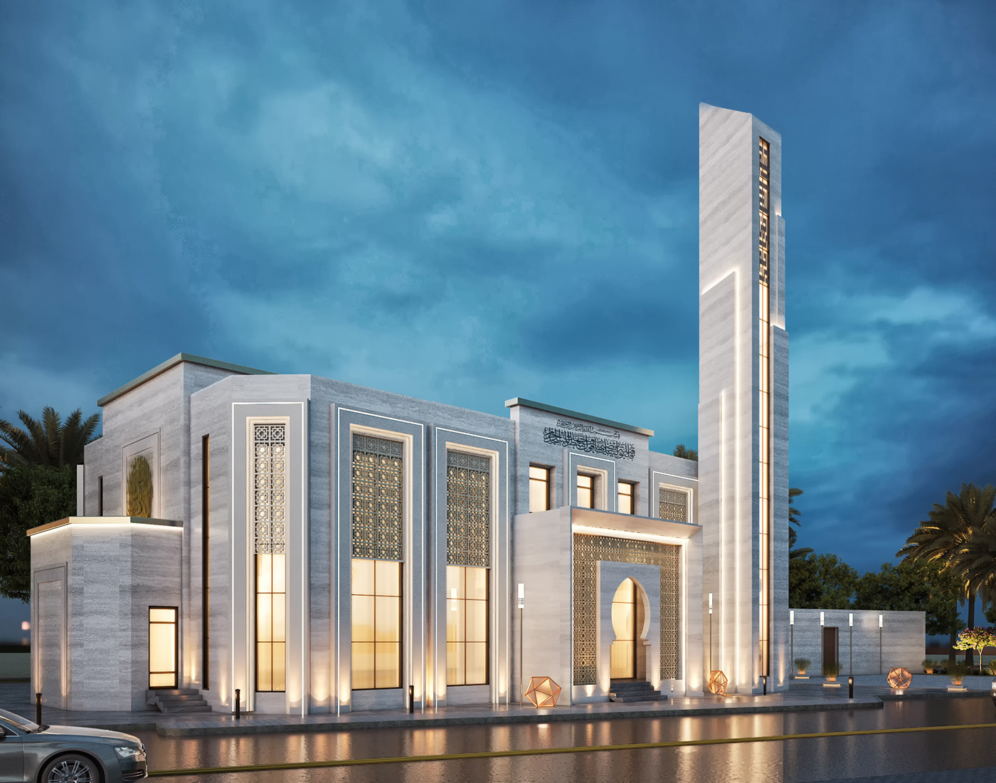 A.MSTUDIO architecture concept conceptual Isalmic masjid ModernIsalmic plans